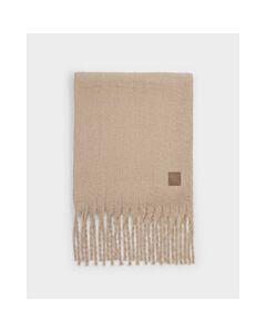 Katie Loxton Oversized Recycled Tassel Scarf - Taupe